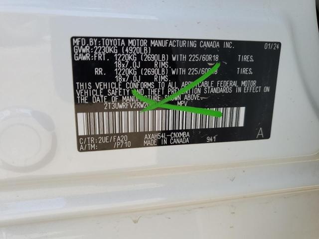 2024 TOYOTA RAV4 WOODL - 2T3UWRFV2RW206047