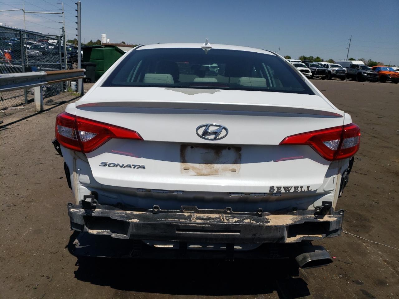 2017 Hyundai Sonata Se vin: 5NPE24AF7HH582252