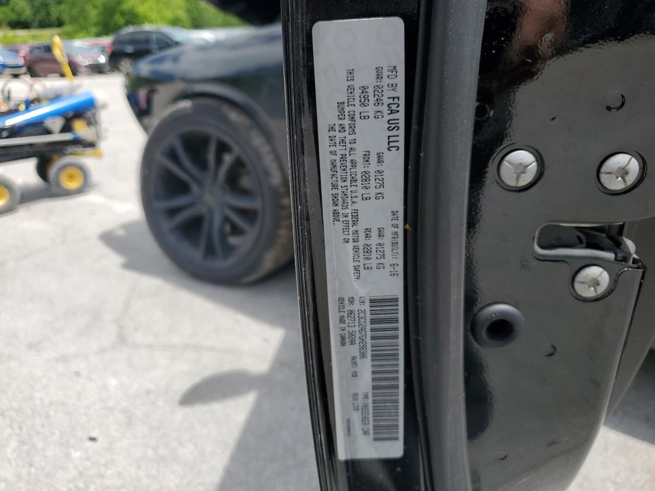 2C3CDZAG7GH296906 2016 Dodge Challenger Sxt