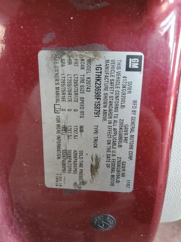 2008 GMC Sierra K2500 Heavy Duty VIN: 1GTHK23698F158791 Lot: 55502684