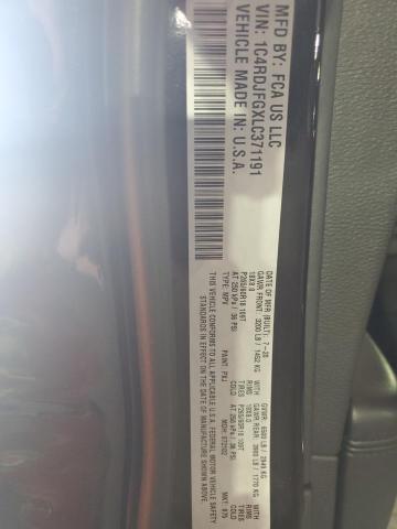 2020 DODGE DURANGO SS 1C4RDJFGXLC371191