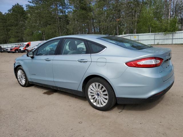 2014 Ford Fusion S Hybrid VIN: 3FA6P0UU2ER255720 Lot: 53120664