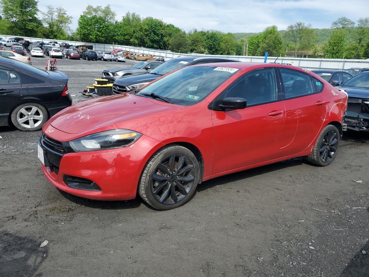 1C3CDFFA0GD822809 2016 Dodge Dart Sxt Sport