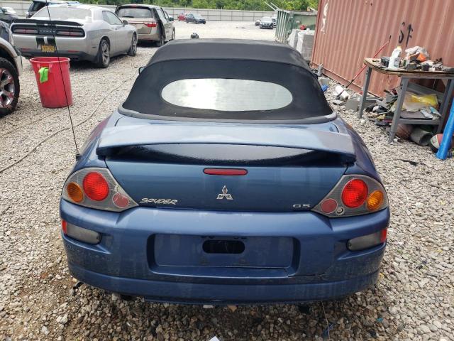 2003 Mitsubishi Eclipse Spyder Gs VIN: 4A3AE45GX3E137308 Lot: 56207494