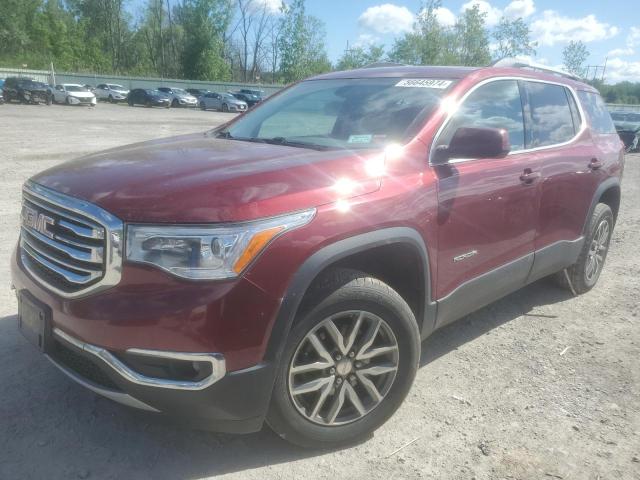 GMC ACADIA SLE 2017 red 4dr spor gas 1GKKNSLA5HZ235693 photo #1