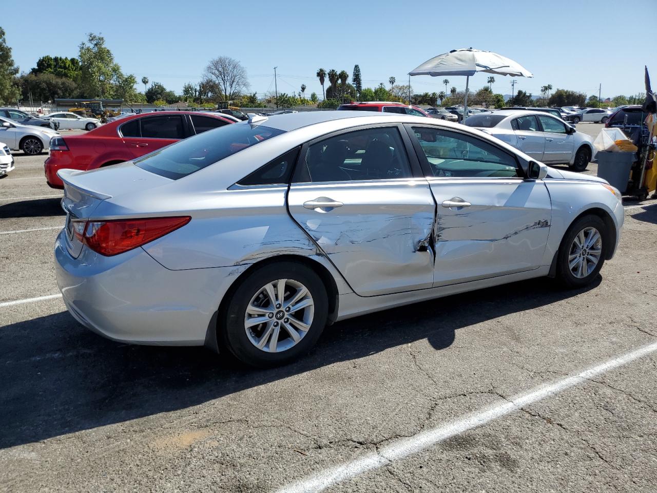 5NPEB4AC1DH687031 2013 Hyundai Sonata Gls