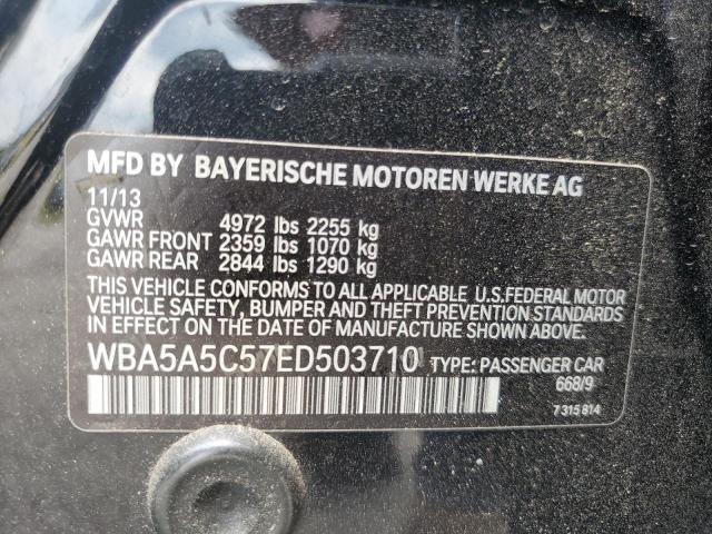 VIN WBA5A5C57ED503710 2014 BMW 5 Series, 528 I no.12