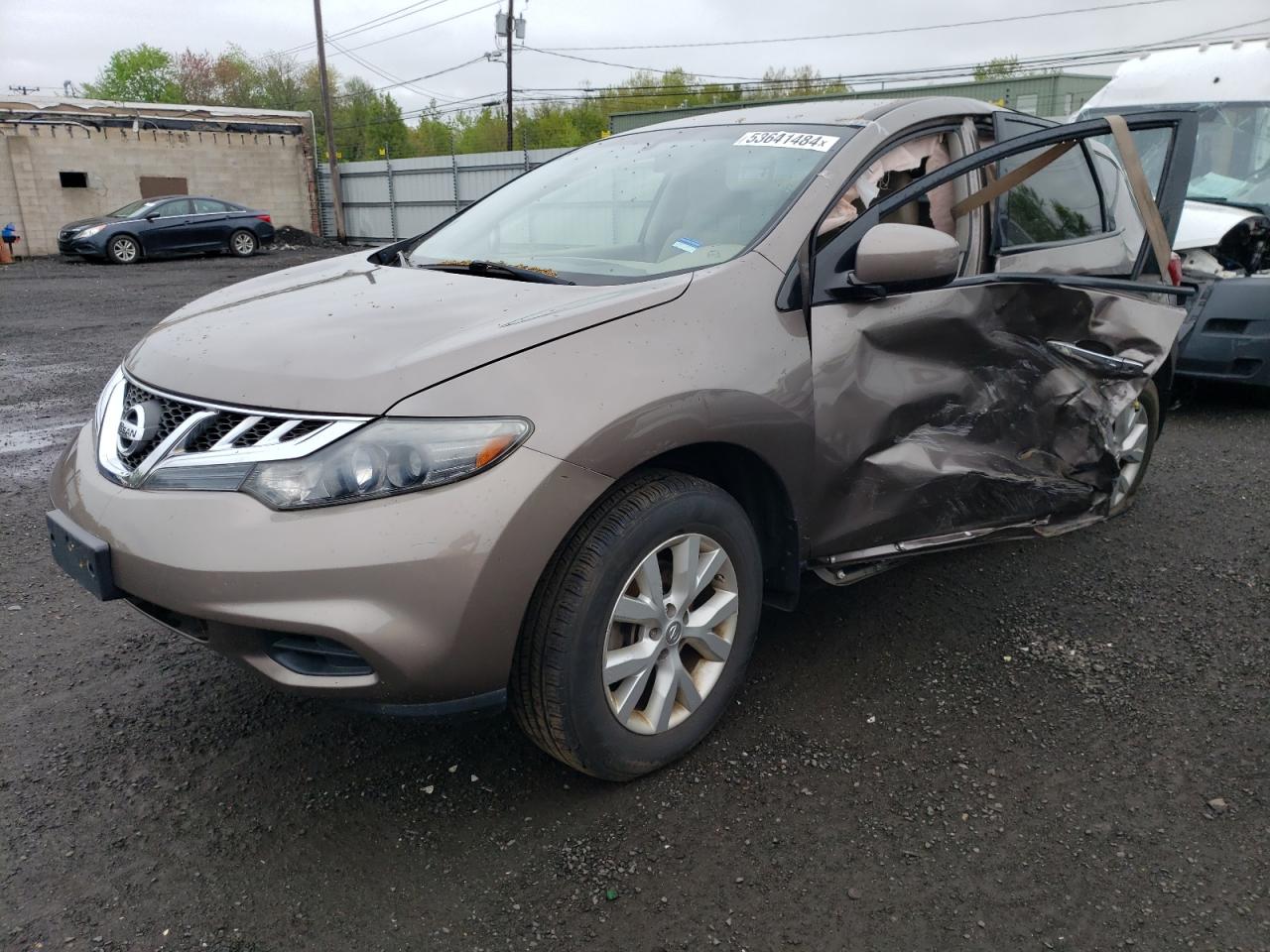 JN8AZ1MW3EW528591 2014 Nissan Murano S