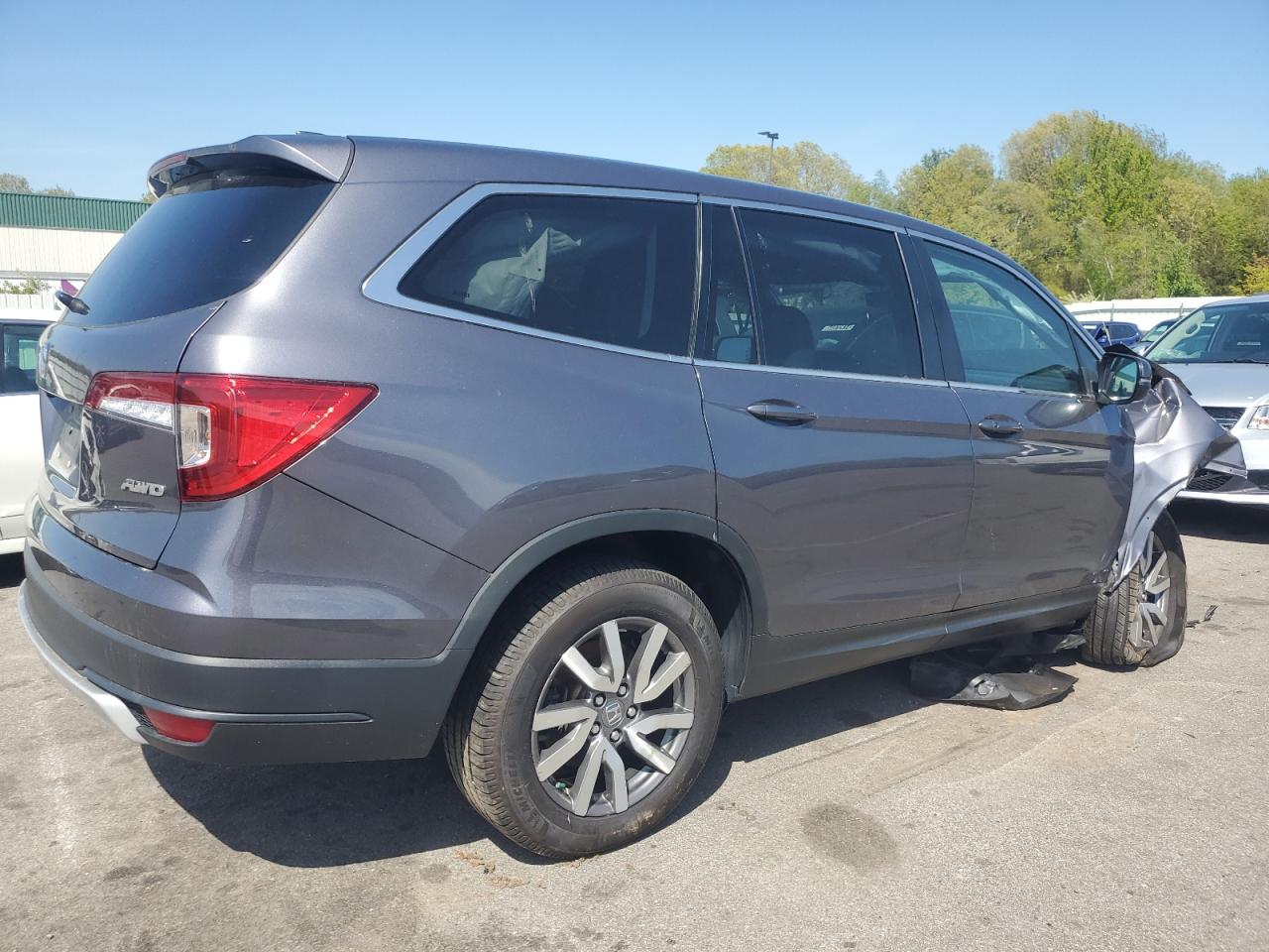 2022 Honda Pilot Exl vin: 5FNYF6H57NB019691