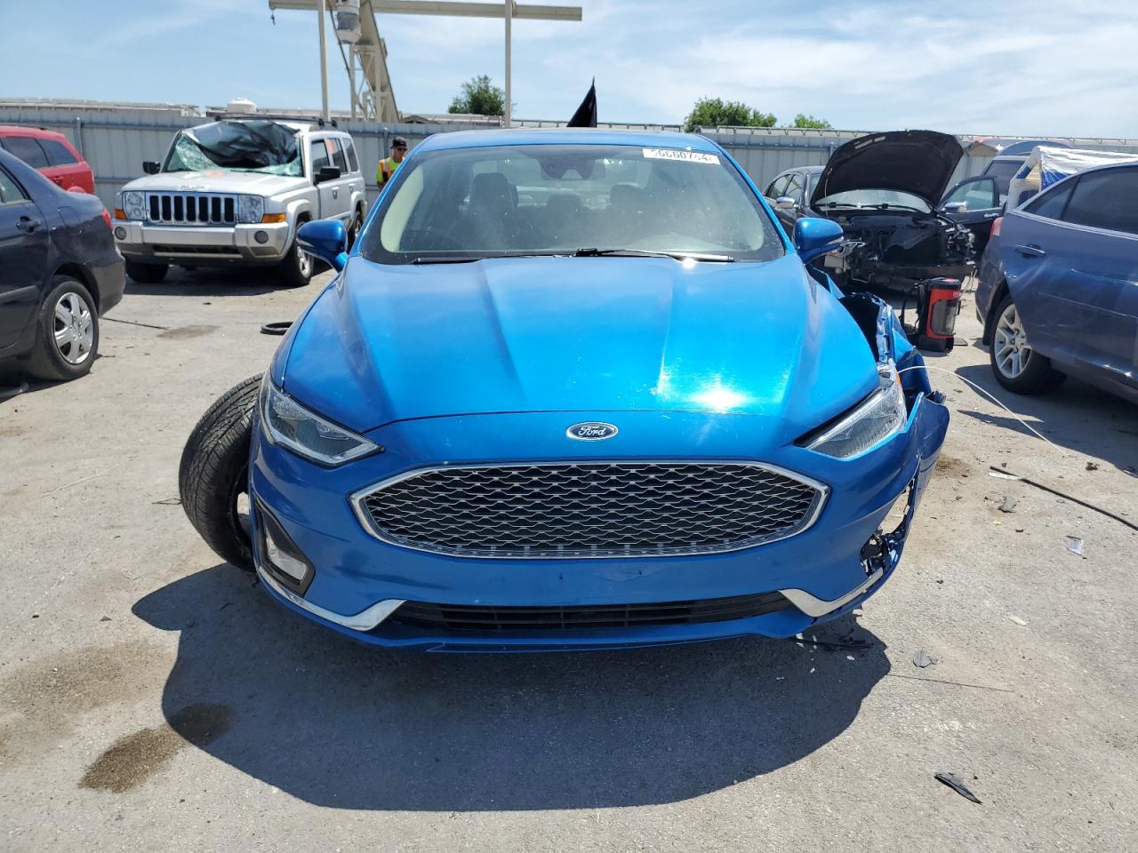 2020 Ford Fusion Titanium vin: 3FA6P0D94LR115581