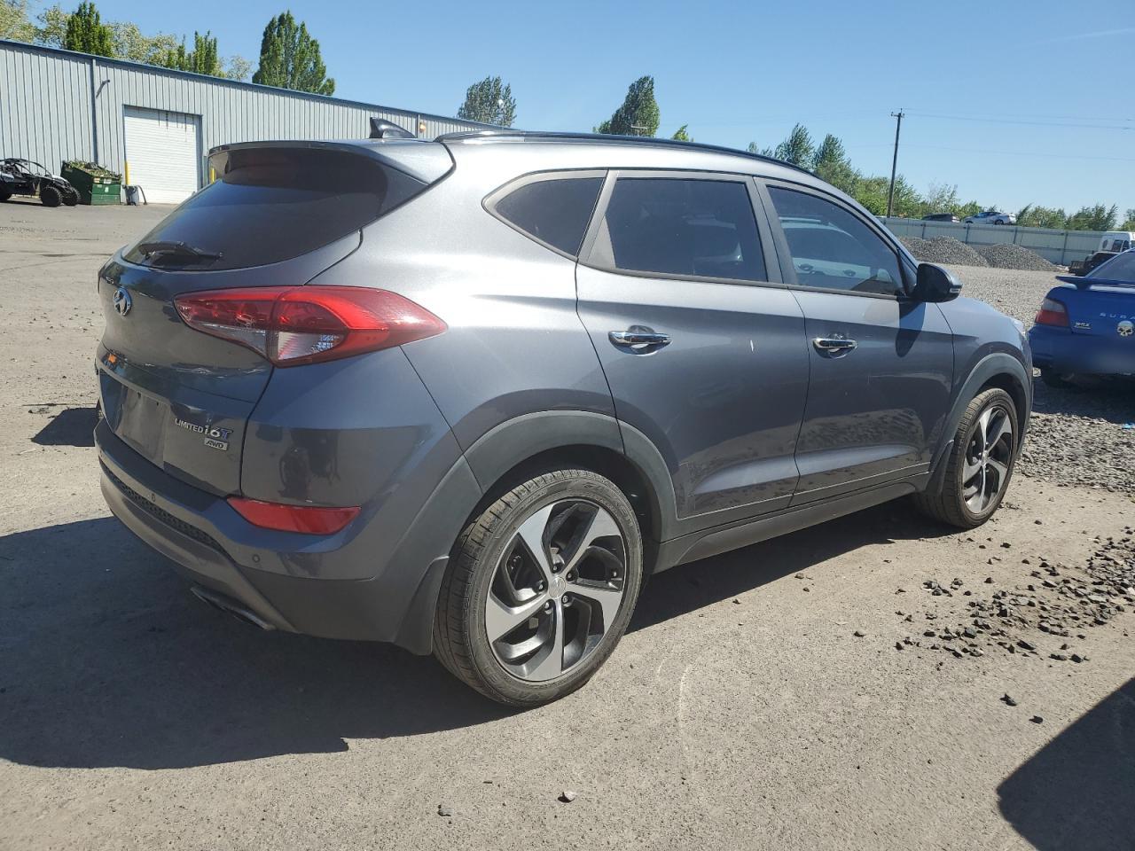 2016 Hyundai Tucson Limited vin: KM8J3CA29GU071337