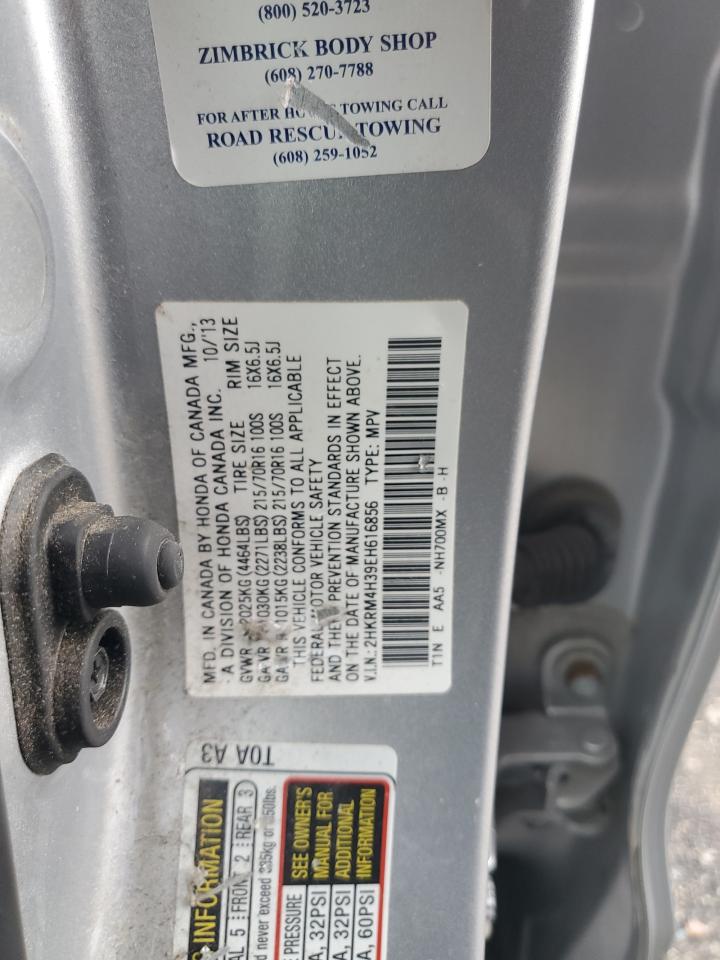 2HKRM4H35EK616856 2014 Honda Cr-V Lx