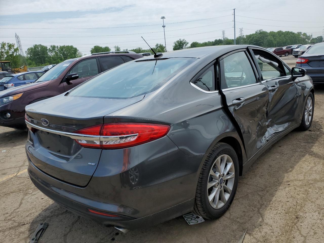 2017 Ford Fusion Se vin: 3FA6P0H79HR282633