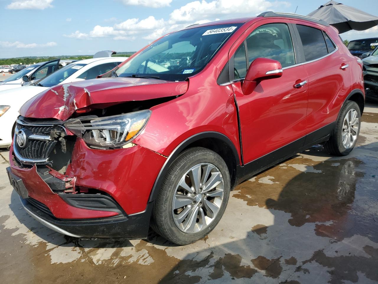 2017 Buick Encore Preferred vin: KL4CJASB2HB144786