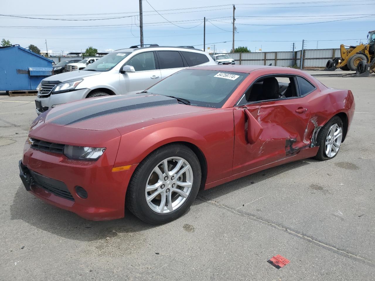 2G1FA1E36E9242281 2014 Chevrolet Camaro Ls