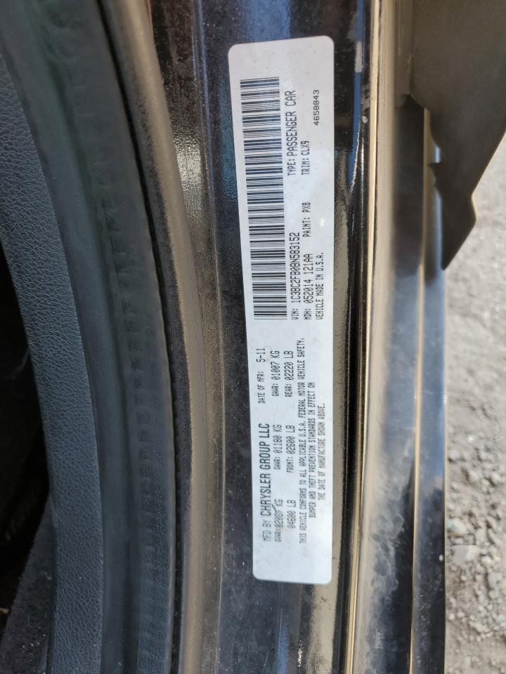 1C3BC2FB0BN583152 2011 Chrysler 200 Limited