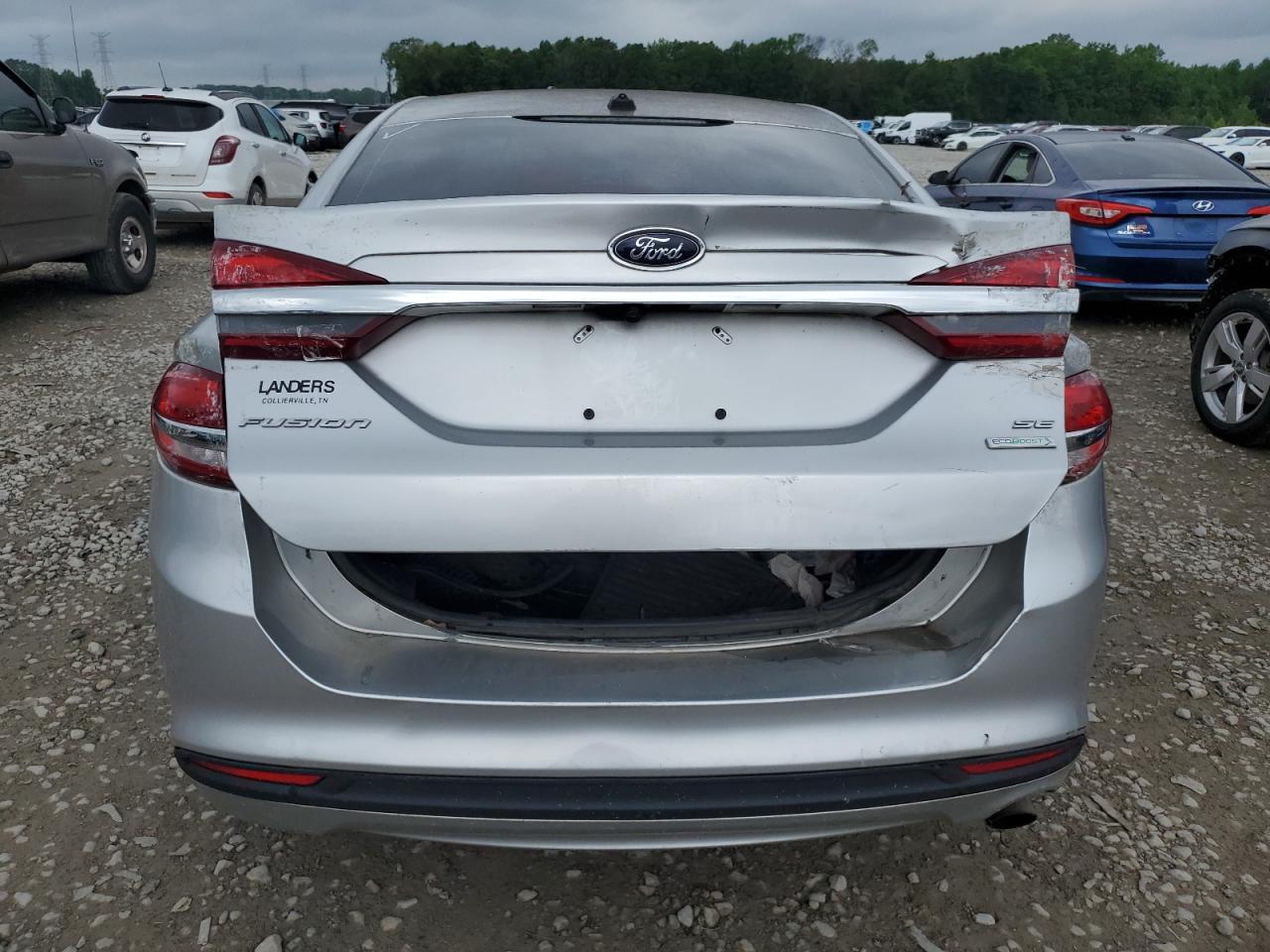 2018 Ford Fusion Se vin: 3FA6P0HD5JR190074