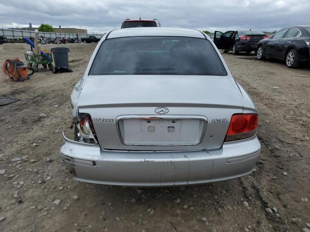 2004 Hyundai Sonata Gl VIN: KMHWF25H04A075490 Lot: 55078134