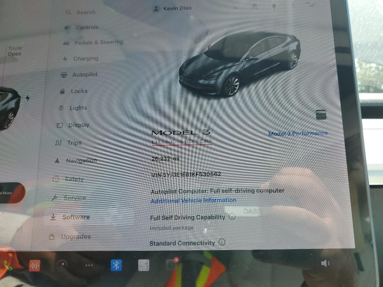 5YJ3E1EB1KF530562 2019 Tesla Model 3