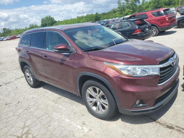 VIN 5TDKKRFH9FS084734 2015 Toyota Highlander, Xle no.4