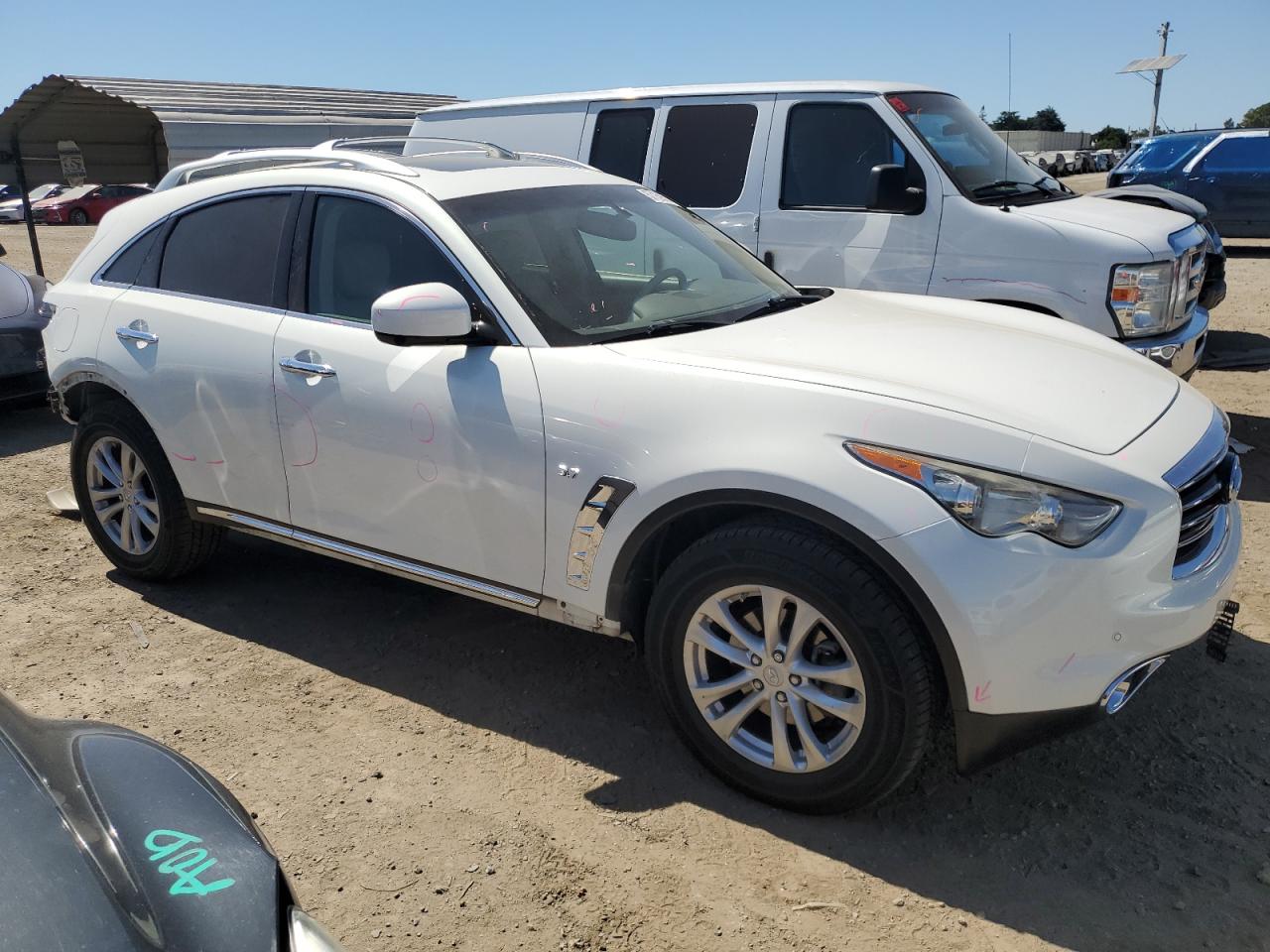 JN8CS1MW2FM482469 2015 Infiniti Qx70