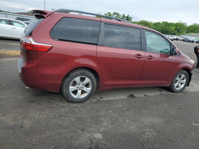 2015 Toyota Sienna Le VIN: 5TDKK3DC5FS592249 Lot: 54276834