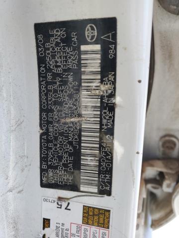 2008 Toyota Prius VIN: JTDKB20U983408119 Lot: 54277254