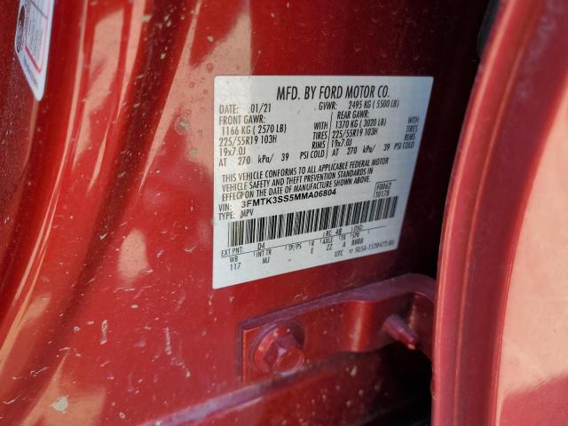 2021 Ford Mustang Mach-E Premium VIN: 3FMTK3SS5MMA06804 Lot: 56210534