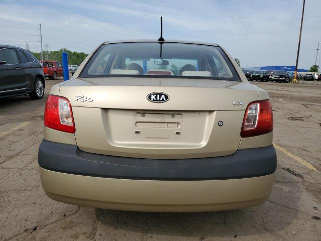 2009 Kia Rio Base VIN: KNADE223196510015 Lot: 54384434