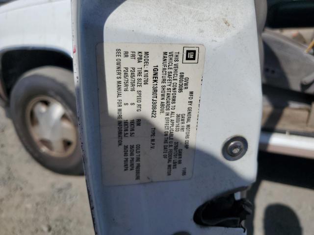 1996 Chevrolet Tahoe K1500 VIN: 1GNEK13R0TJ308422 Lot: 55970074