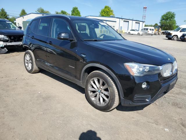  BMW X3 2017 Чорний