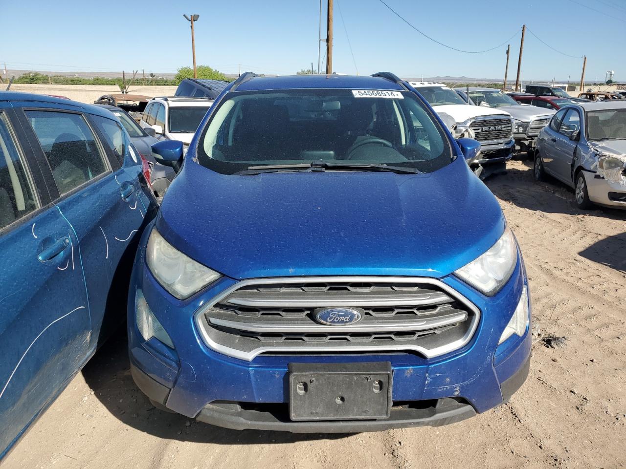 MAJ6P1UL0JC236458 2018 Ford Ecosport Se