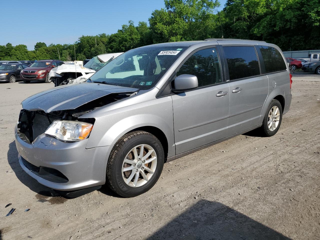 2C4RDGCG2ER253556 2014 Dodge Grand Caravan Sxt