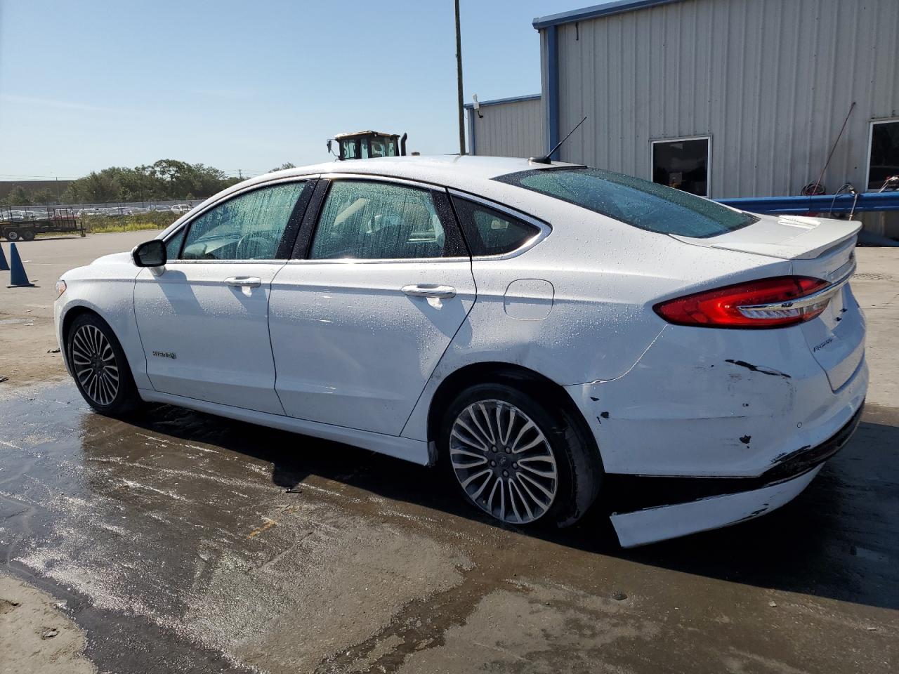 3FA6P0RU6JR151055 2018 Ford Fusion Titanium/Platinum Hev