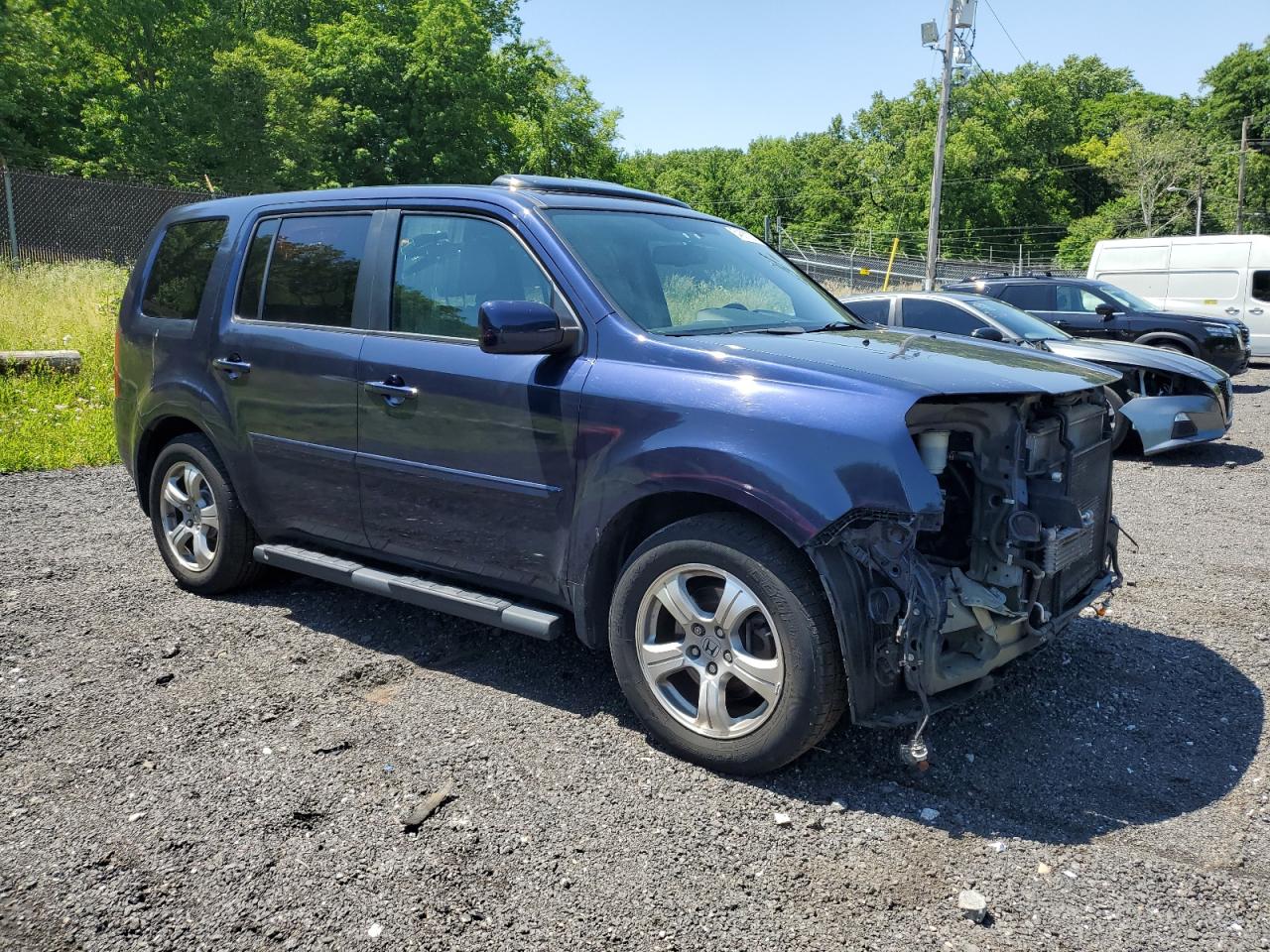 5FNYF4H50FB020784 2015 Honda Pilot Exl