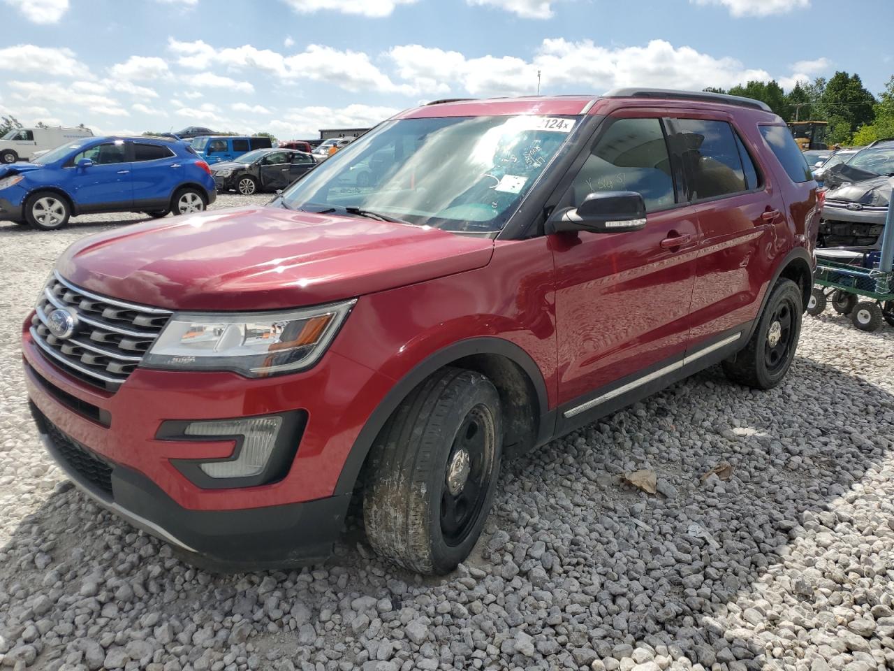 1FM5K7DH8HGA33030 2017 Ford Explorer Xlt