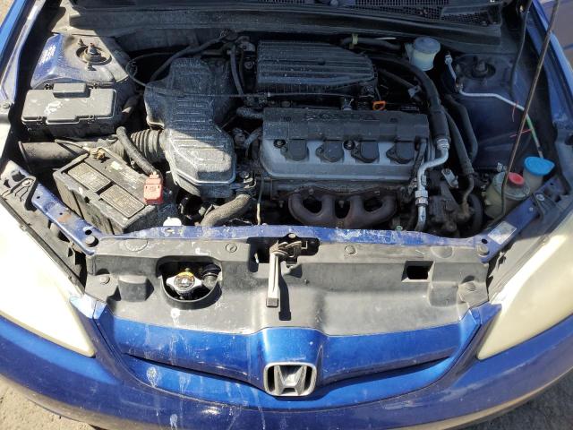 2004 Honda Civic Dx Vp VIN: 2HGES163X4H589844 Lot: 56753834