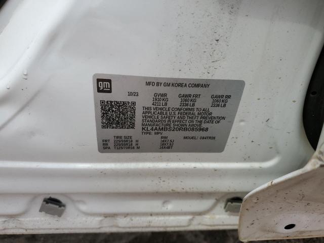 2024 Buick Encore Gx Preferred VIN: KL4AMBS20RB085968 Lot: 56190994