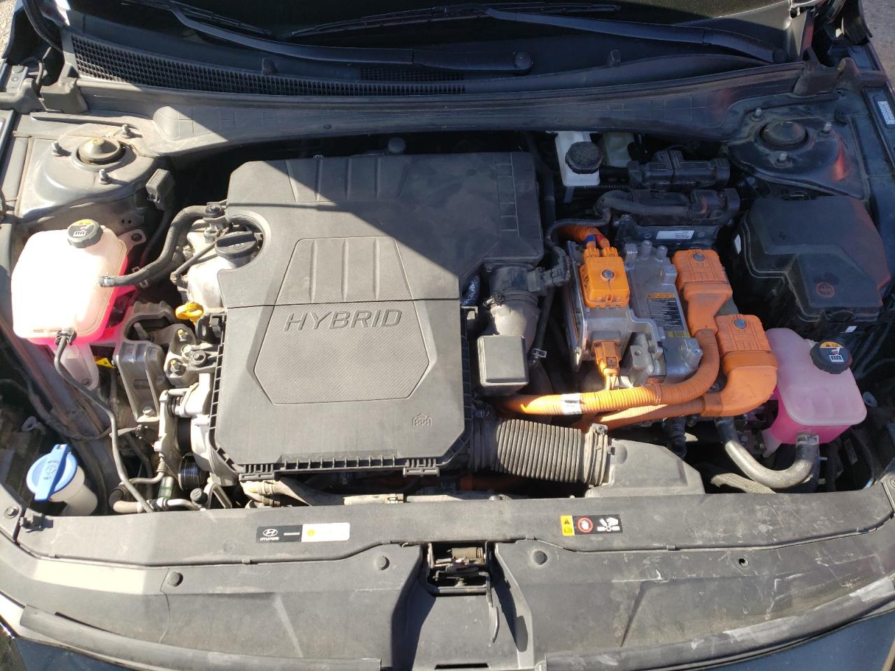 KMHLM4AJ3NU016379 2022 Hyundai Elantra Blue