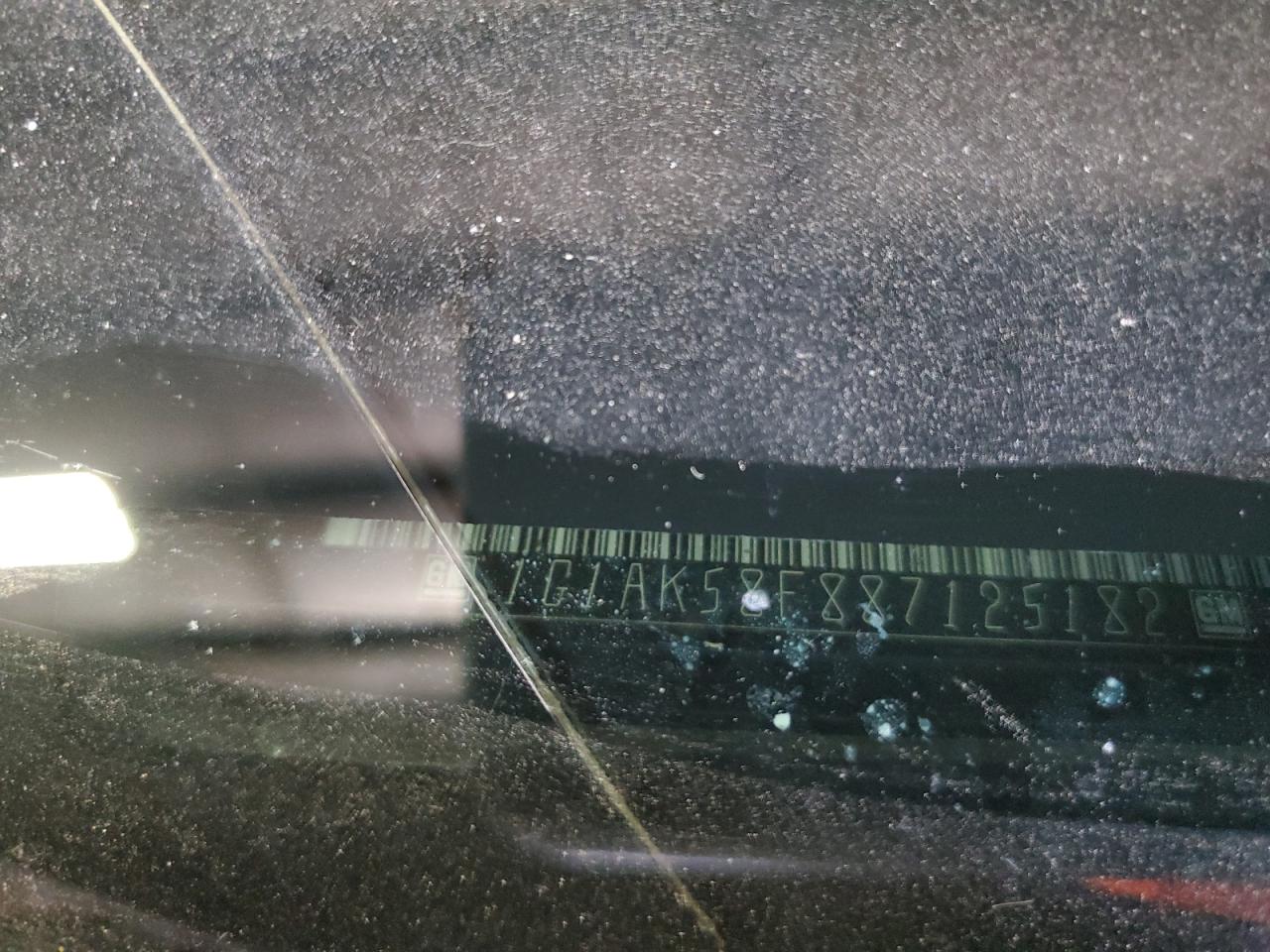 1G1AK58F887125182 2008 Chevrolet Cobalt Ls