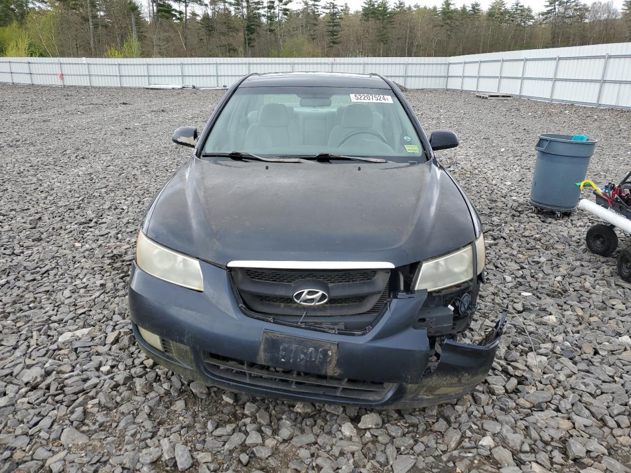 5NPEU46F76H014616 2006 Hyundai Sonata Gls