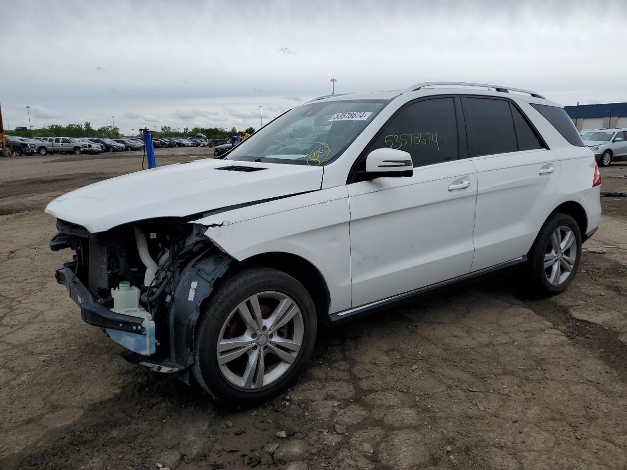 4JGDA5HB4FA595161 2015 Mercedes-Benz Ml 350 4Matic