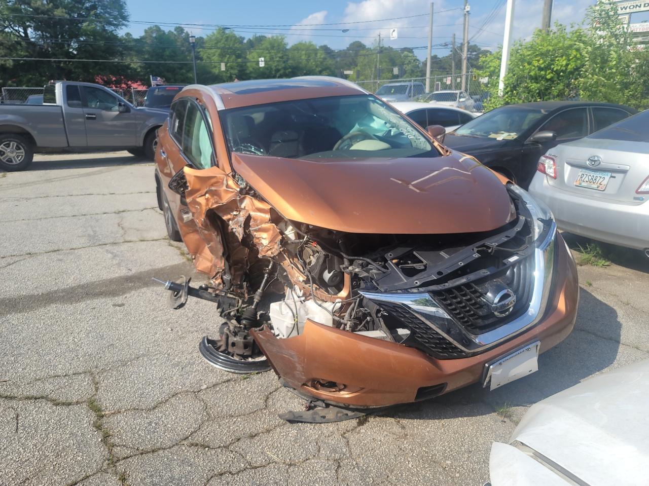 2015 Nissan Murano S vin: 5N1AZ2MH7FN228929