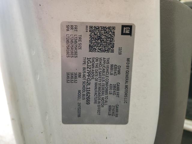 2020 GMC SAVANA G35 1GJZ7PFG2L1162669