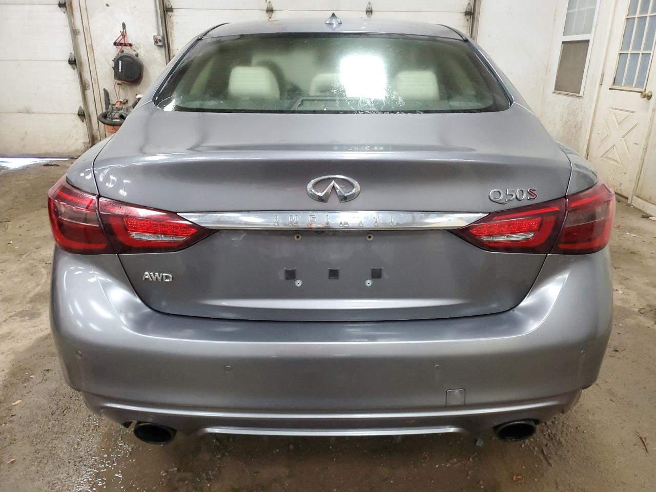 2019 Infiniti Q50 Red Sport 400 vin: JN1FV7AR5KM830019