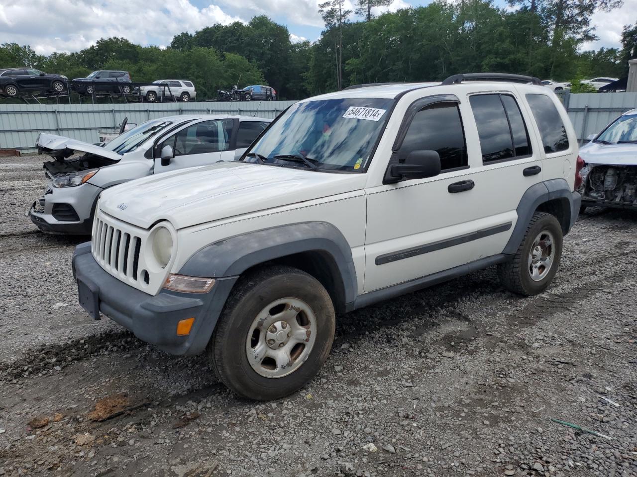 1J4GK48K47W578335 2007 Jeep Liberty Sport