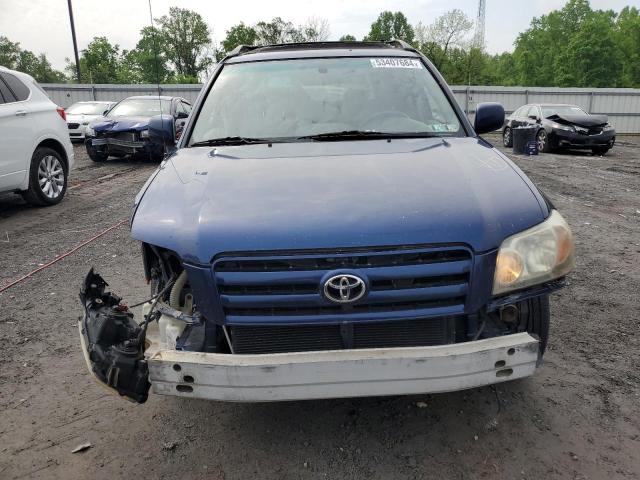 2004 Toyota Highlander VIN: JTEEP21A740052893 Lot: 53407684