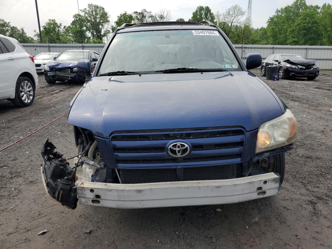 JTEEP21A740052893 2004 Toyota Highlander