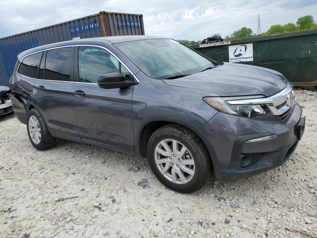 5FNYF6H11KB100050 2019 Honda Pilot Lx