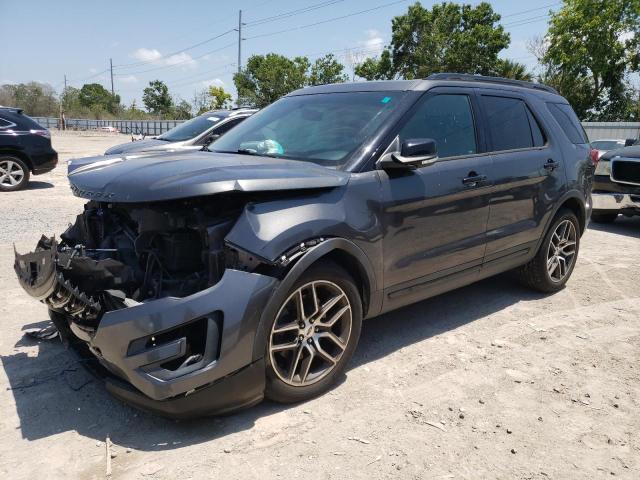 Lot #2533544156 2016 FORD EXPLORER S salvage car